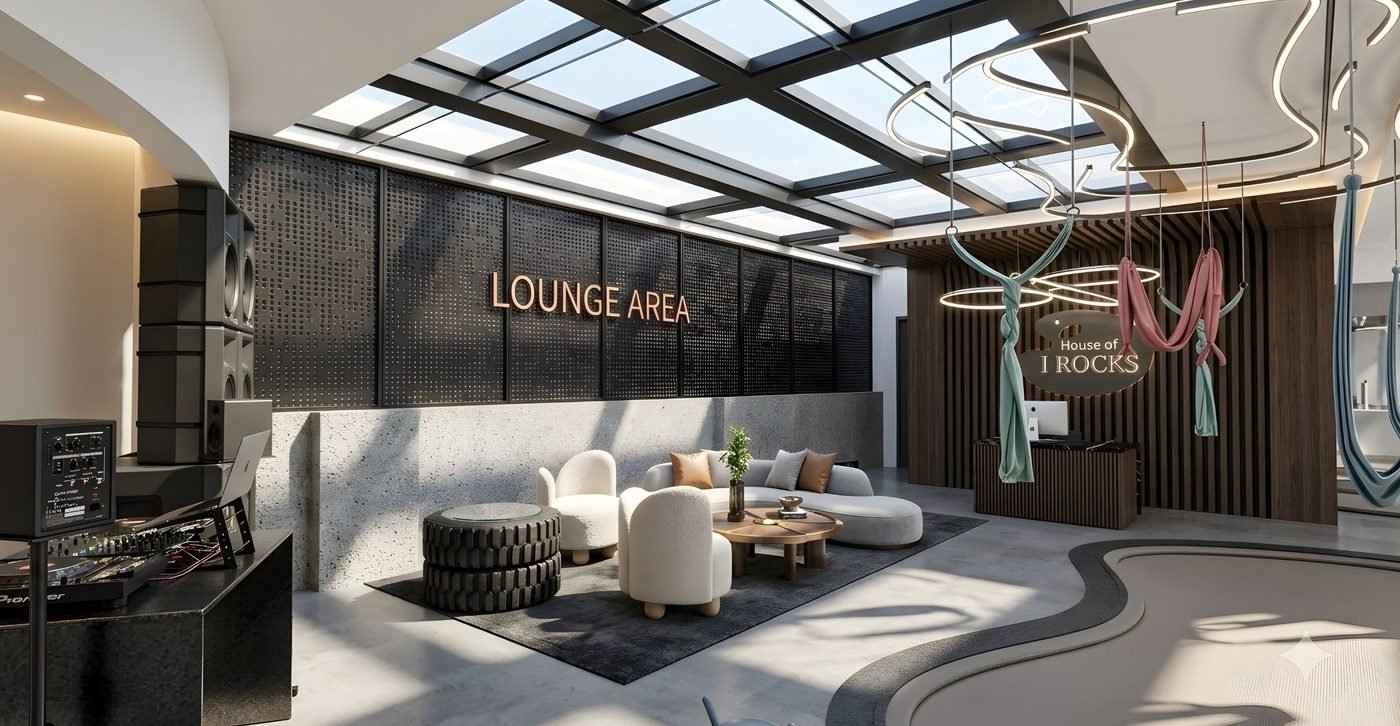LYFT rooftop training terrace